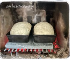 brood bakken in speksteenkachel