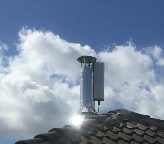 fijnstof filter op dak